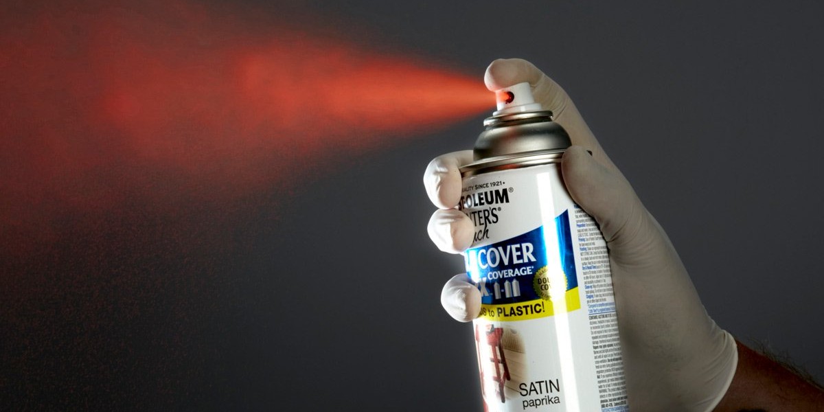 De qué está hecha la pintura en spray