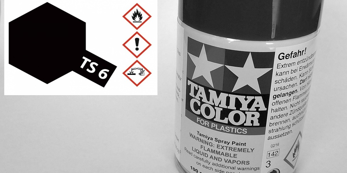 La pintura en aerosol es inflamable