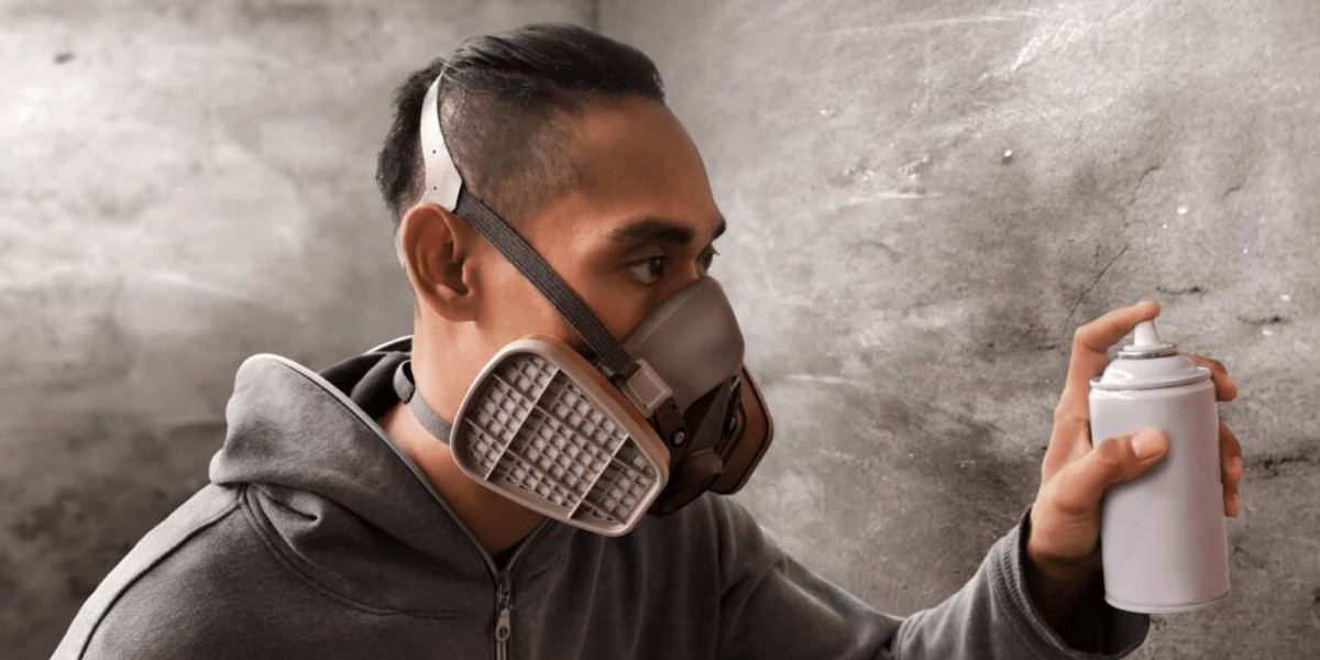 Puedes usar pintura en aerosol sin una máscara