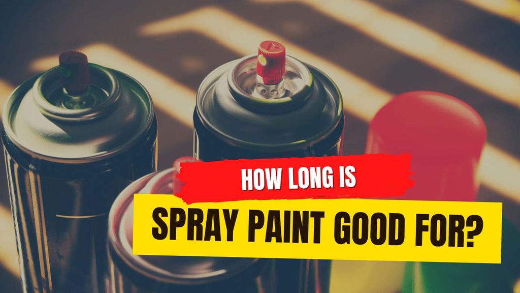 ¿Por cuánto tiempo dura la pintura en aerosol? ¿La pintura en spray