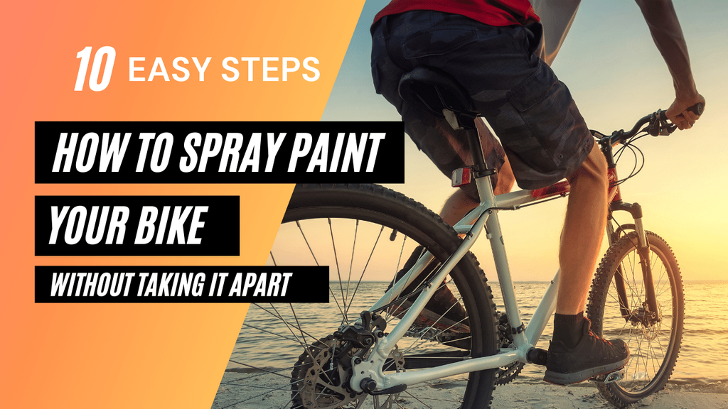 Cómo pintar una bicicleta sin desmontarla en 10 sencillos pasos Spray