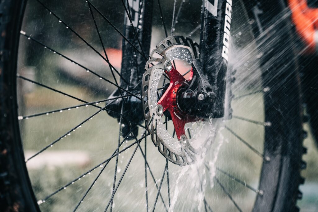 limpiar la bicicleta antes de pintarla